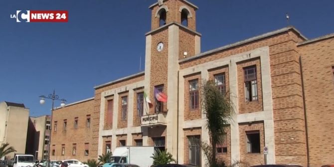 Il municipio di Vibo Valentia