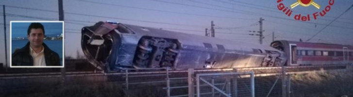 Treno deragliato, è calabrese il macchinista morto nel disastro ferroviario di Lodi