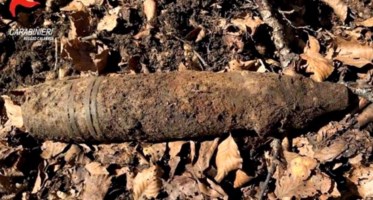 Ordigno bellico trovato in Aspromonte
