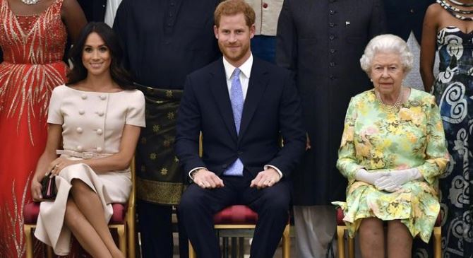 Meghan, Harry e la regina Elisabetta