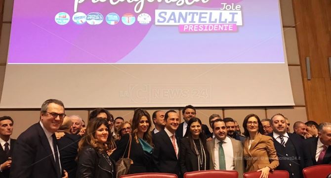 Il debutto della Santelli a Reggio Calabria 