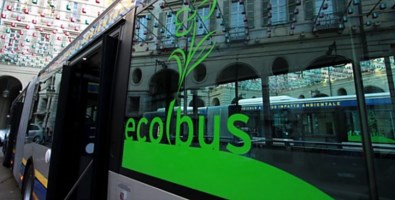 Autobus ecologico, immagine di repertorio