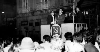 Una foto storica dell’elezione di Tripodi tratta dalla pagina fb della Fondazione