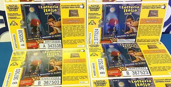 Biglietti Lotteria Italia