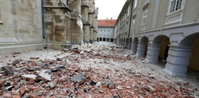 Terremoto in Croazia (foto ansa)