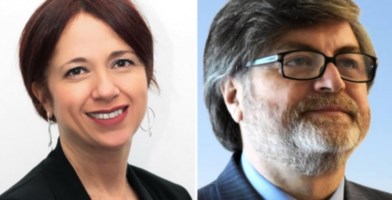 I parlamentari M5s Bianca Laura Granato e Giuseppe d’Ippolito
