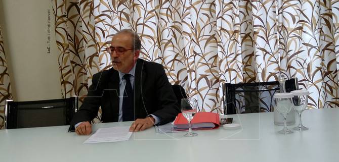 Catanzaro, De Marco in conferenza stampa