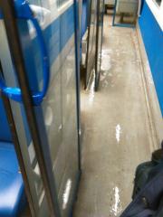 Maltempo: disagi sul treno Cosenza-Reggio. La foto denuncia dei passeggeri