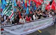 Reggio, sit-in degli operai Multiservizi 
