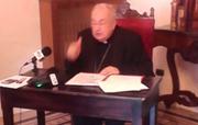 Mons. Nunnari: 'non sono io che ho sospeso Padre Fedele' VIDEO