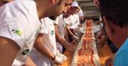 A Rende la pizza più lunga del mondo