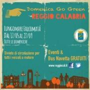 Reggio Calabria, il 17 maggio la prima ‘Domenica Go Green’
