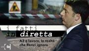 I fatti in diretta - 'A3 e lavoro, la realtà che Renzi ignora'. Alle 21.15 su LaC