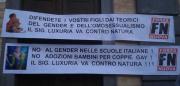 'Diritti oltre il genere’, al Tropea Festival la protesta di Fn: ‘Il Sig. Luxuria va contro natura’ VIDEO