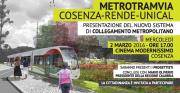 Metroleggera Cosenza: la presentazione del progetto INTERVISTE-FOTO-DETTAGLI