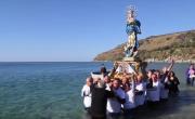 Immacolata: la processione in mare a Nicotera Marina 