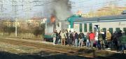 Soveria, treno in fiamme: i passeggeri lanciano l’allarme