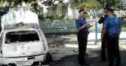 Satriano, auto della Polizia locale in fiamme: denunciata una donna